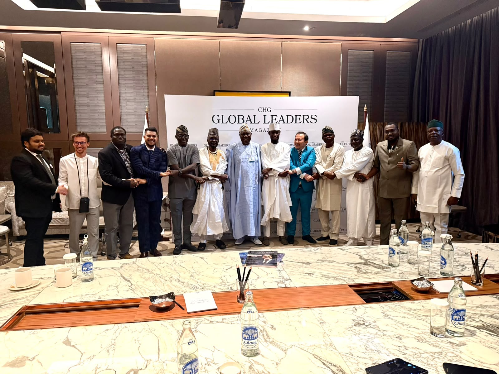 Avishek Busviah at the CHG Global Leaders forum